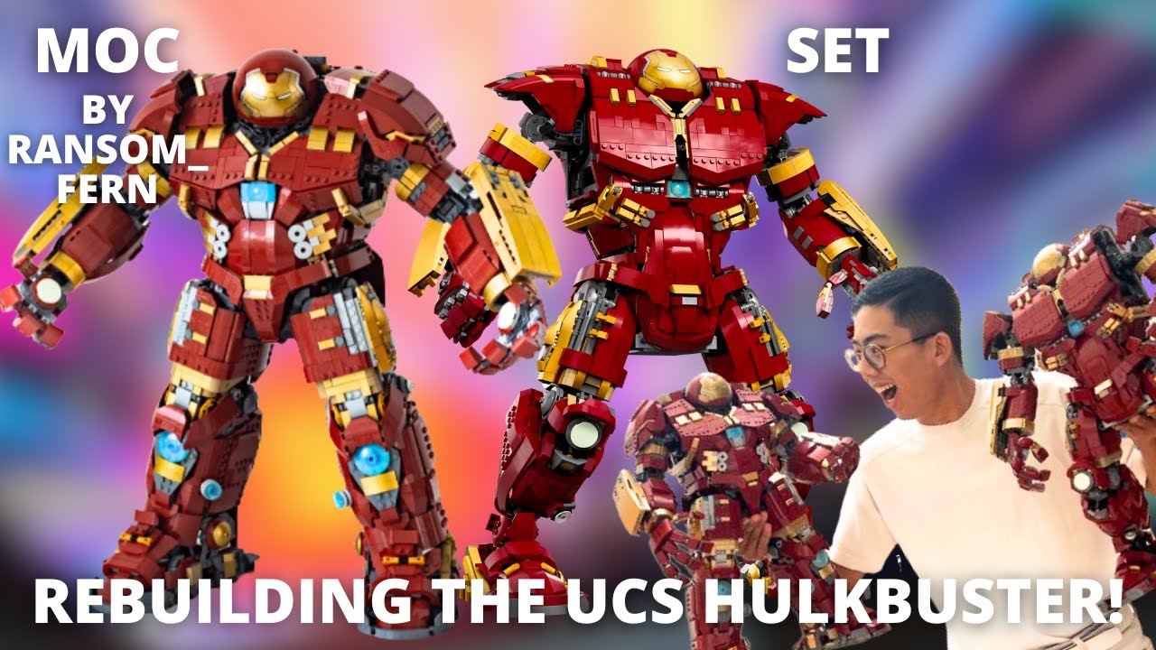 Hulkbuster Alt Build - UCS AT-AT For Scale - IT'S HUGE! : r/lego