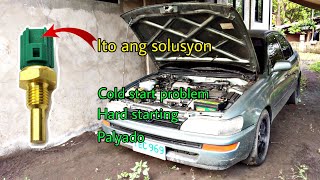 Toyota bigbody gli cold start problem, Hard starting at palyado ito ang solusyon | ECT Sensor