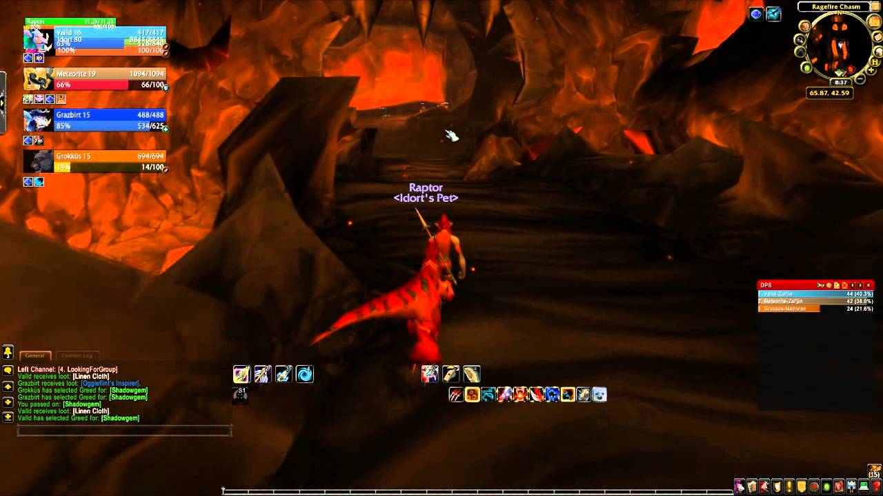 World Of Warcraft Level 80 In A Level 15 Dungeon Group YouTube