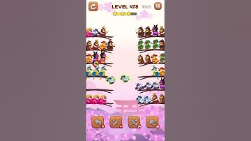 Bird Sort 2: Color Puzzle Level 478 #games #gaming #gameplay