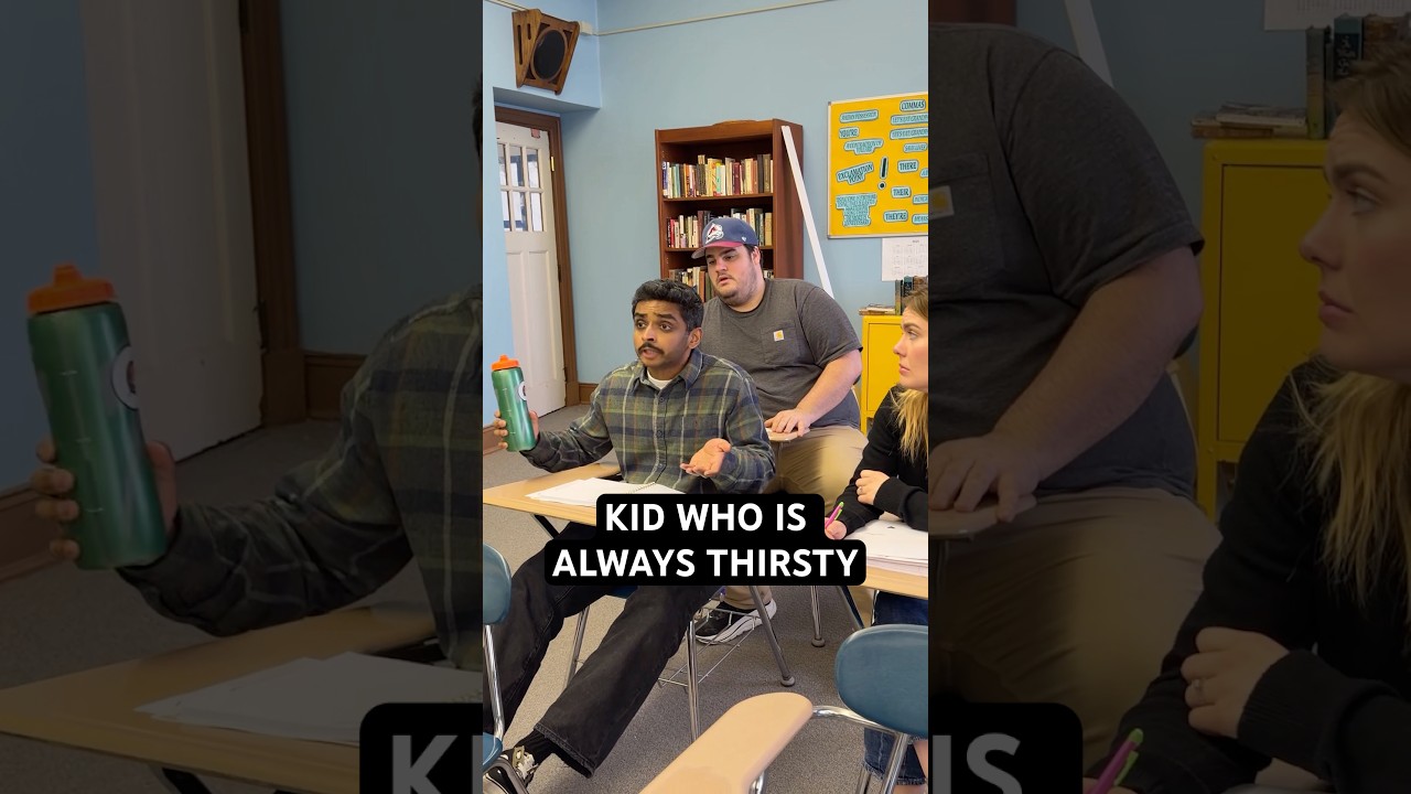 Bro just wants to hydrate