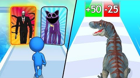 Monster Draft | Dinosaur Evolution Dino Run / All Level Gameplay: Android,iOS - New APK Mod