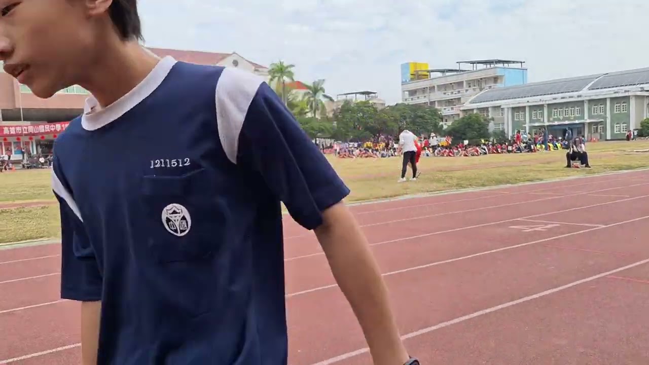 2023岡山國中運動會一年級大隊接力