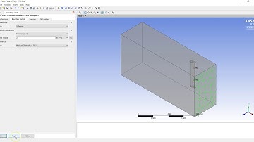 Simulation of the airflow over a car spoiler using Ansys CFX