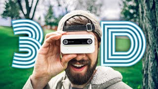 IS THIS THE FUTURE? New 3D Video Camera with Instant Viewing | QooCam EGO Resimi