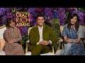 Crazy Rich Asians: Henry Golding, Constance Wu and Gemma Chan (Full Interview)