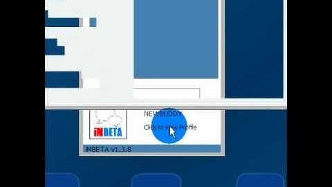 iMBETA instant messenger Visual basic 2005/2008 (VB) chat