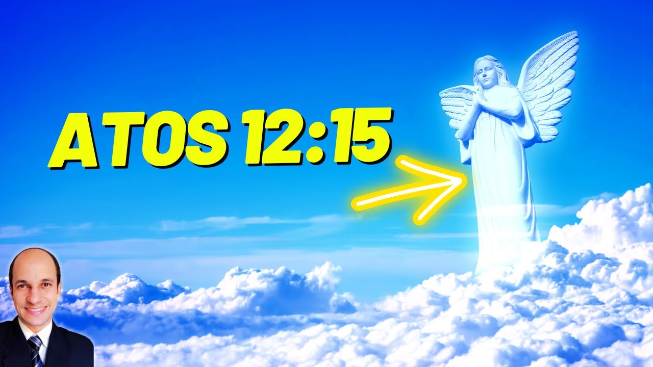 É o Anjo de Pedro que está lá fora (Atos 12:15)