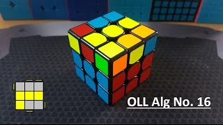 OLL Algorithms - No 16