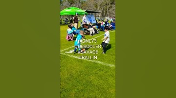 BEST 3 YEAR OLD SOCCER PLAYER!!! Check out the stutter step he puts on 2 kids and freezes them, LOL