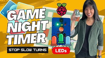 Raspberry Pi Game Night Timer with LEDs - DIY Tutorial