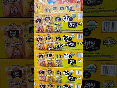 Back to school snacks from Costco!