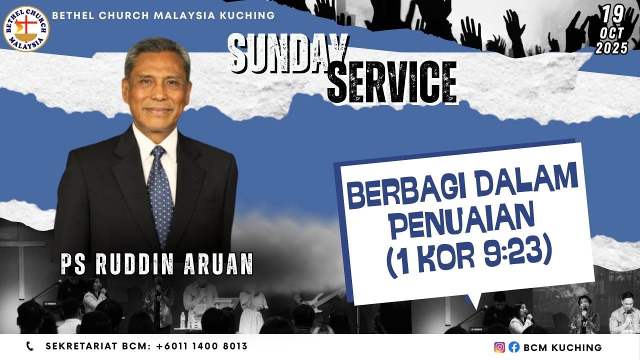 Ps.Ruddin Aruan-Berbagi - Dalam Penuaian (Sunday Morning Online Service ...