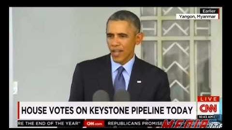 Pres  Obama Sums Up the Keystone XL Pipeline in One Sentence