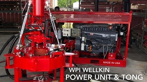 Tubing & Casing Tong Testing - WPI Wellkin