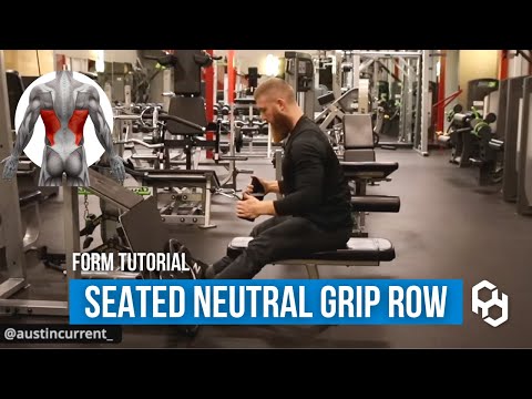 Seated Horizontal Cable Row for Lats | Setup, Technique, & Common Mistakes