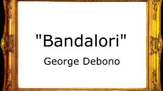 Bandalori - George Debono [Pasodoble]