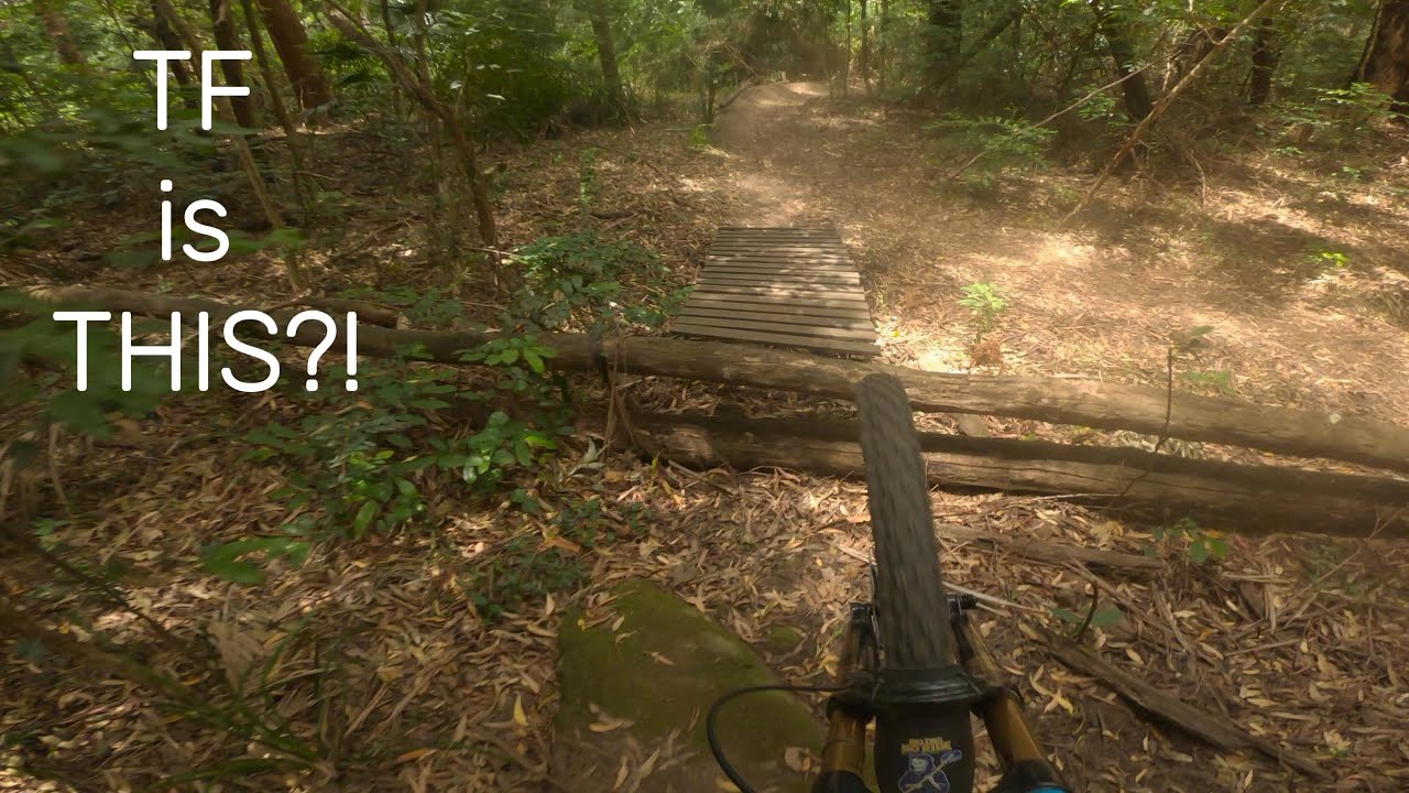 DREAMY BERMS AND GAPS on Corkscrew | Austinmer DH Trail - 4k GoPro POV