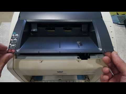 Как вытащить достать картридж из принтера HP 1010  1015 1018 1020 1022