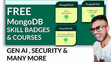 No fees FREE MongoDB Skill Badges with Courses
