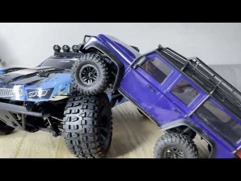 Monster Truck télécommandé 4WD Blackzon Slyder Rouge 1/16 RTR - Enfants 7  -11 ans