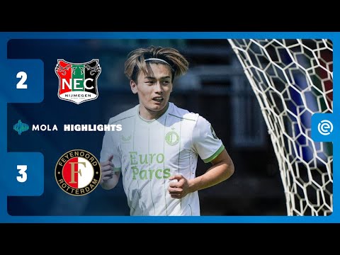 LA DECIDE UEDA! | NEC vs FEYENOORD 2-3 | HIGHLIGHTS | EREDIVISIE | MOLA TV