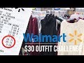 Shopping Vlog and Haul | $30 Outfit Challenge Walmart