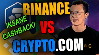 INSANE 8% CASHBACK WITH CRYPTO.COM CARDS | Binance Releases Binance Visa Cards | Binance Vs Cdc