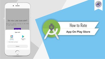 How to Rate App On Play Store in Android Studio | RateApp | Android Coding