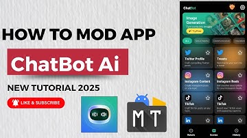 HOW TO MOD CHATBOT AI USING MT MANAGER/ TUTORIAL 2025