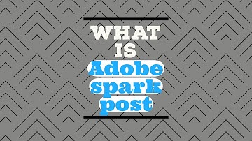 What is adobe spark post | adobe spark post intro