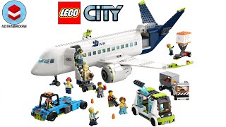 LEGO City 60367 Passenger Airplane Speed Build Review