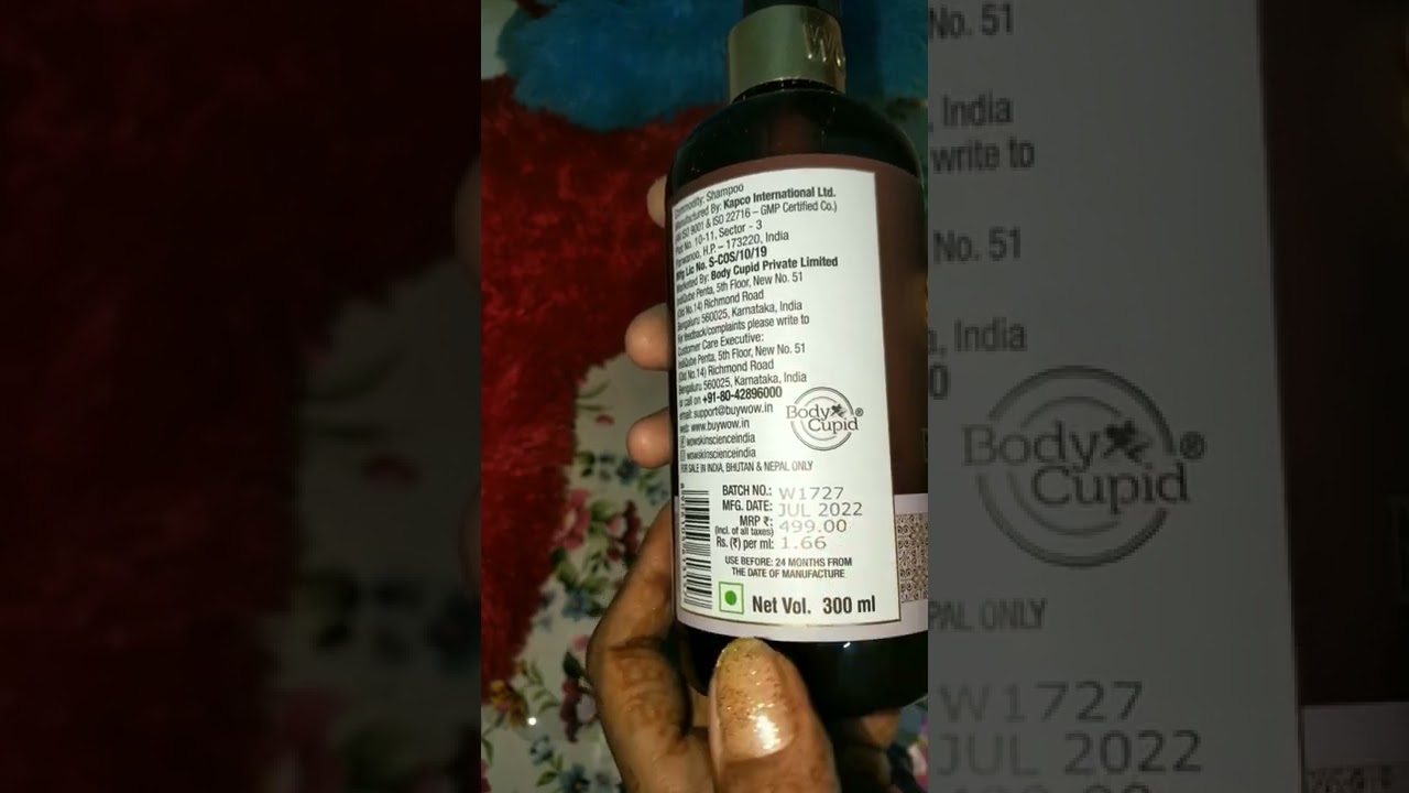 Wow shampoo 😍💕