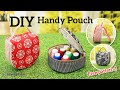 DIY Small Handy Pouch | Cosmetic Zipper Pouch Sewing Pattern & Tutorial [sewingtimes]