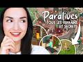 J’ai trouvé des secrets cachés dans Paralives ! 👀 Visite de TOUS les terrains