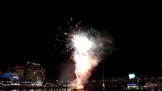 Sydney Darling Harbour Fireworks - January 2, 2016
