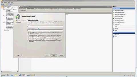 How to receive email on new domains in Microsoft Exchange 2010
