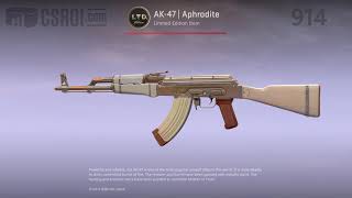 AK-47 | Aphrodite - All 1000 Pattern Showcase