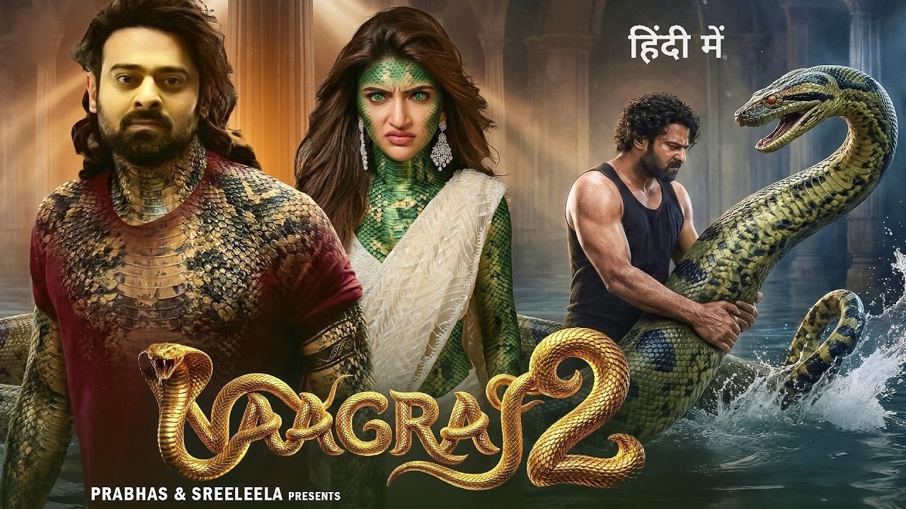 NAAGRAJ 2 Full Movie Hindi Dubbed | Prabhas \u0026 Sreeleela | Latest South Indian Anaconda Movie 2026