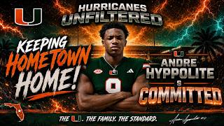 Miami Hurricanes LAND ANOTHER BEAST as 4-STAR Safety Andre Hyppolite COMMITS!