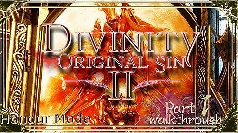 Divinity Original Sin 2 | Honour Mode Walkthrough | Part 1 Troubled Waters