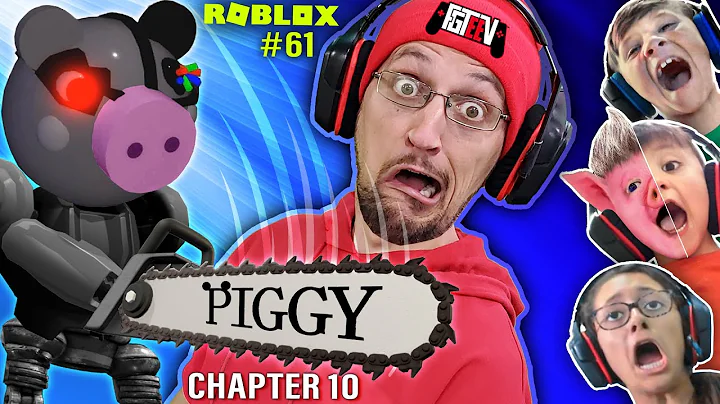 ROBLOX PIGGY @ the MALL!  Chapter 10 FGTeeV Multip...