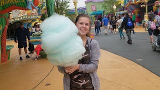 Worlds Largest Cotton Candy at Universal Studios??? Ft. Castlecheck! Vlog #13