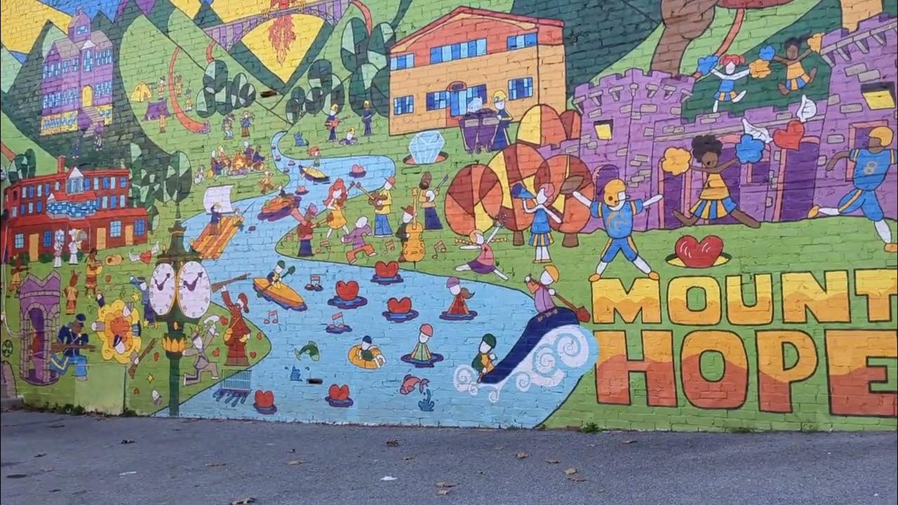 walking tour of mount hope West Virginia YouTube