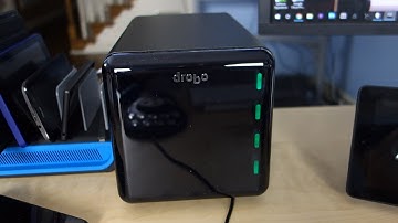 Drobo Gen 3 4-bay Storage Array with 4 4TB Drives!