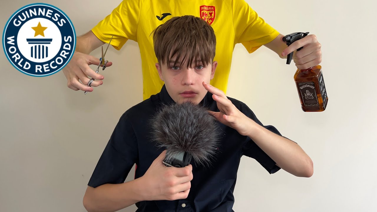 ASMR FASTEST HAIRCUT