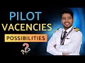 What are the job possibilities for fresh pilots in india pilot vacancies in indian airlines