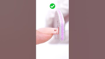 #nailtech  💅How to achieve crispy square nail shape?The angle is important!🙌🏻#nailtips