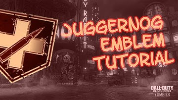 BEST JUGGERNOG PERK EMBLEM TUTORIAL | IN-DEPTH | Black Ops 3 Emblem Tutorial Version 2