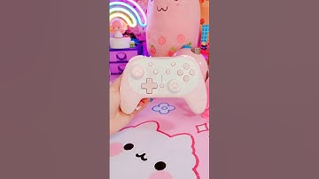 🌸 Unboxing my new Pink Switch Cat Paw pro controller from FunLab! 🐾 Kawaii Unboxing ASMR ✨